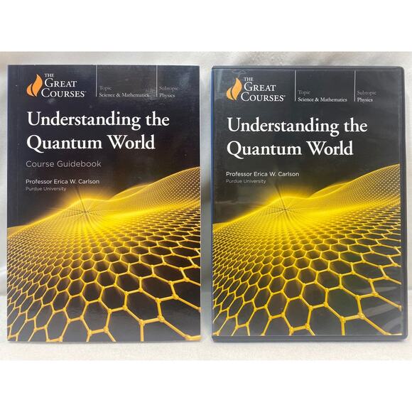 Great Courses ~UNDERSTANDING THE QUANTUM WORLD~ DVDs & Guidebook - Picture 1 of 3